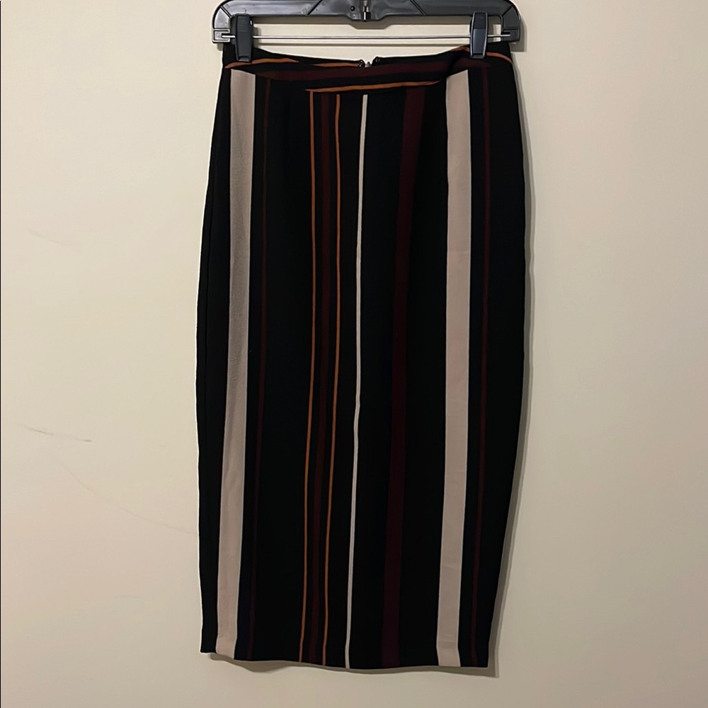 Striped Midi Skirt- LAST CHANCE